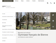 Tablet Screenshot of gfbienne.ch